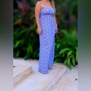 Strapless Maxi Dress